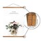 2 Pack Poster Frame,16x16 16x20 16x22 16x24 Magnetic Light Wood Wooden Frames Hanger for Photo Picture Art Canvas Print Artwork Wall Hanging Teak Wood 16''